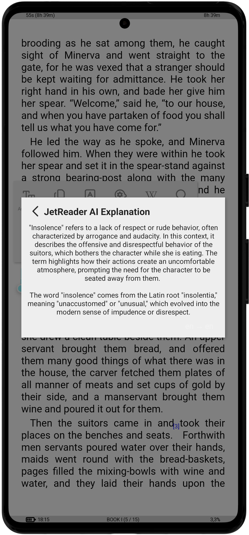 Read efficiently