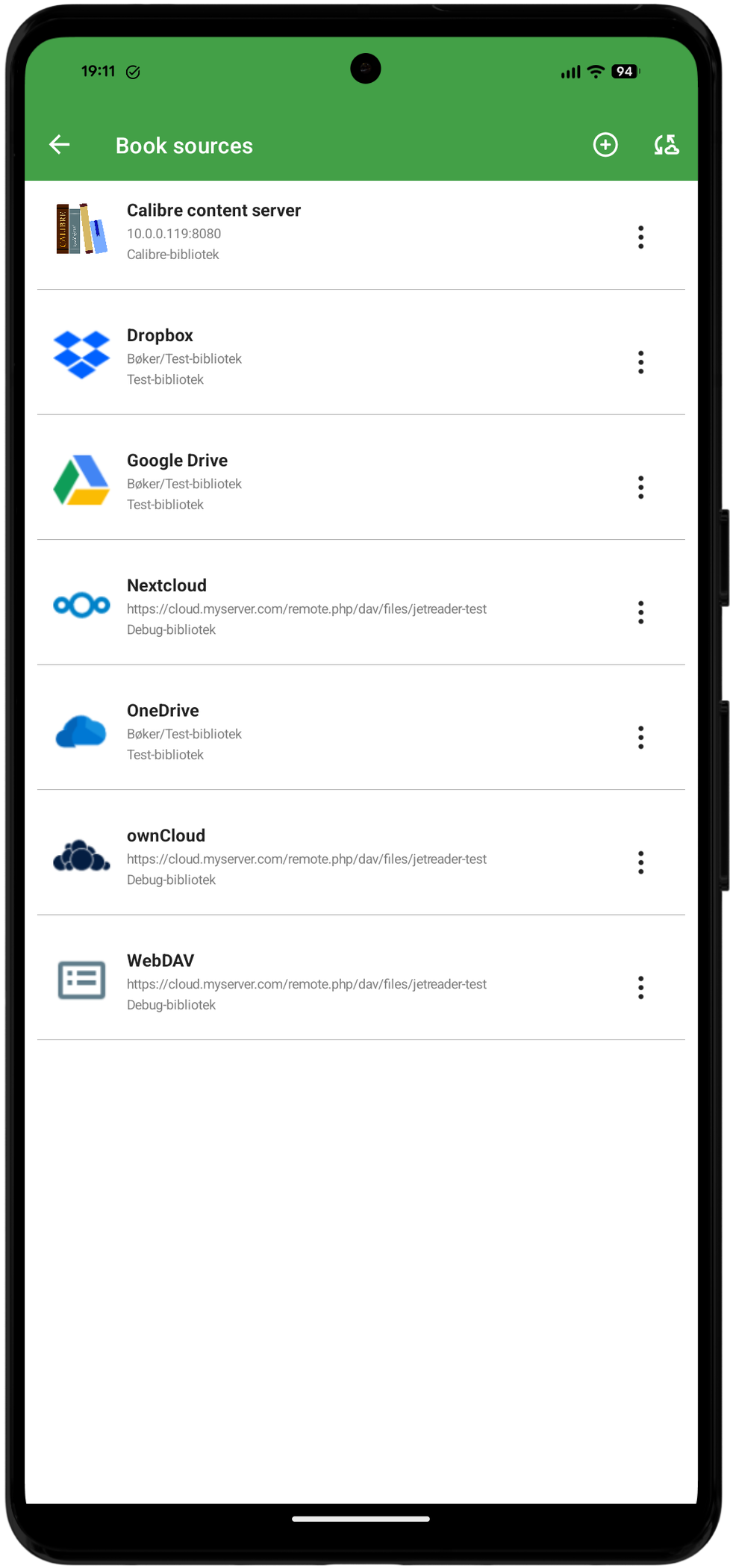 Cloud libraries